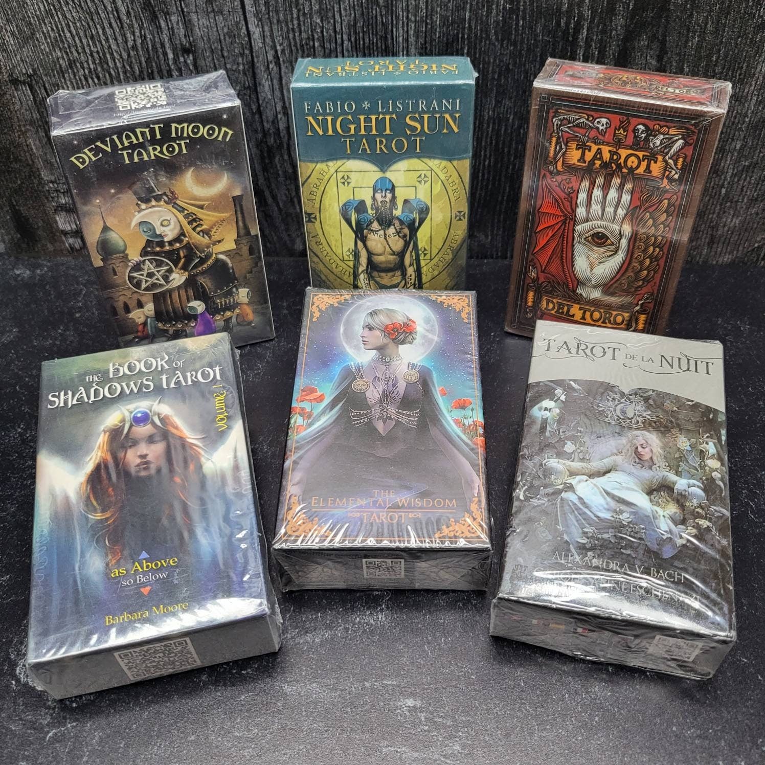 Tarot Decks Unopened